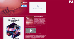 Desktop Screenshot of kortrijkbrassband.be